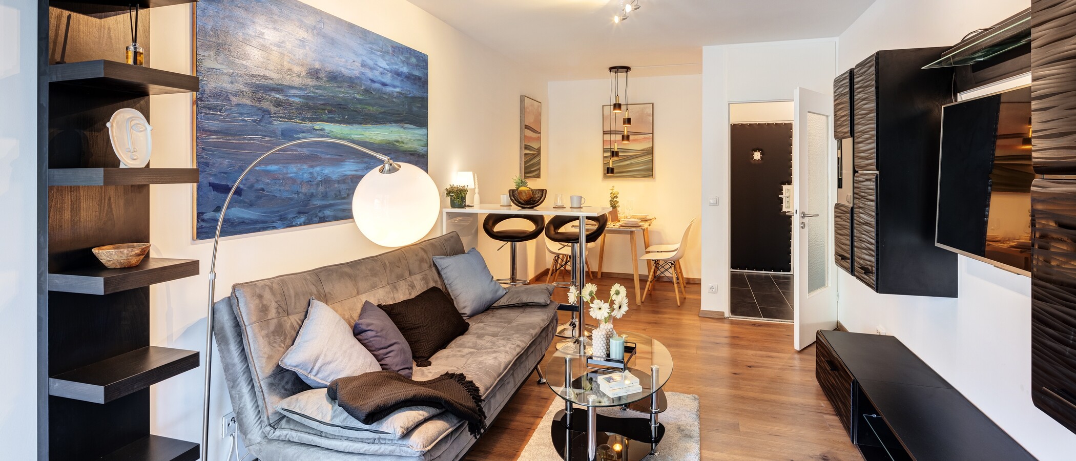 appartement München Milbertshofen 03 pièce à vivre 14064
