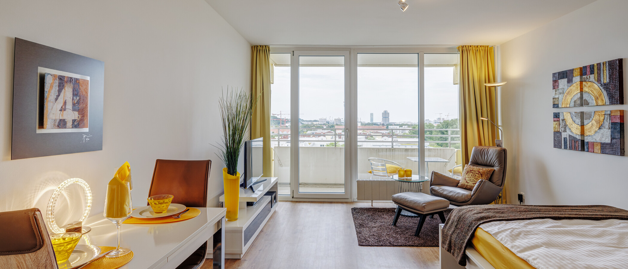 appartement München Schwabing (rechts der Leopoldstraße) 01 pièce à vivre 14071
