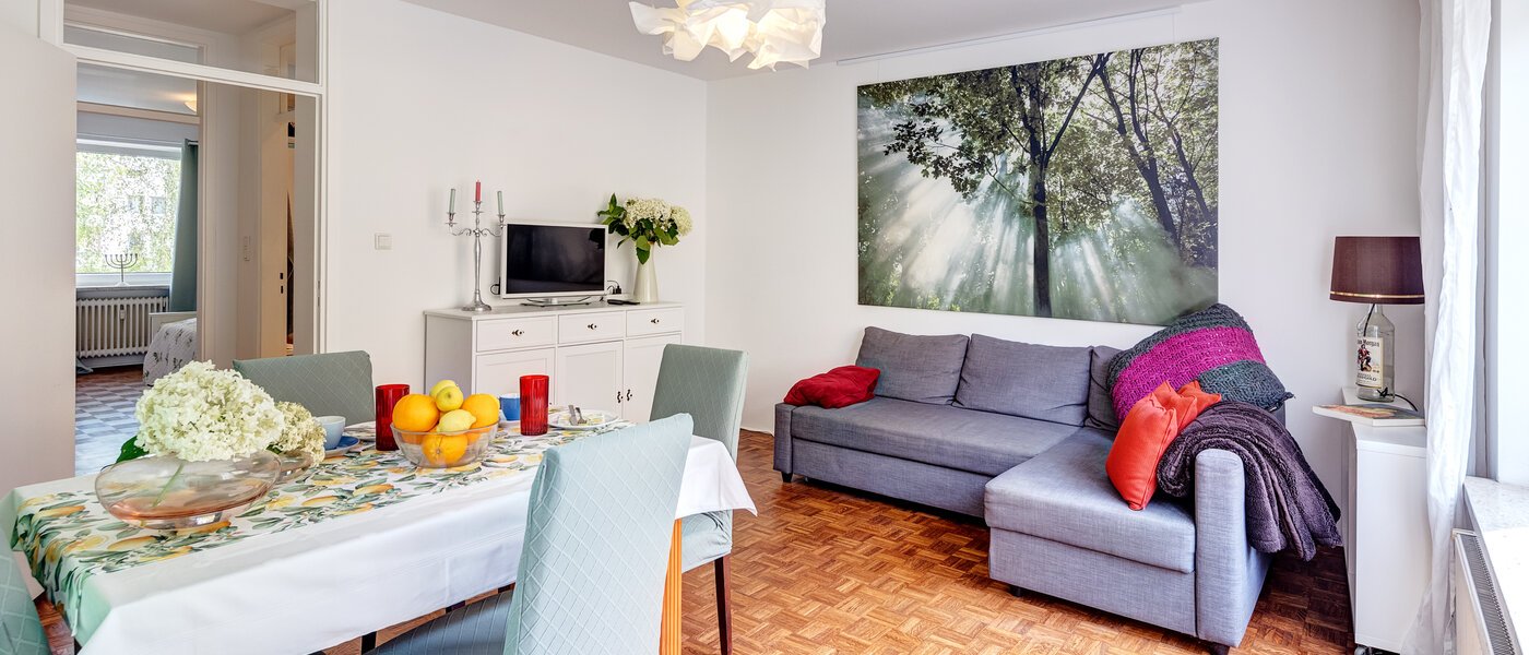 appartement München Schwabing-West 01 pièce à vivre 14090