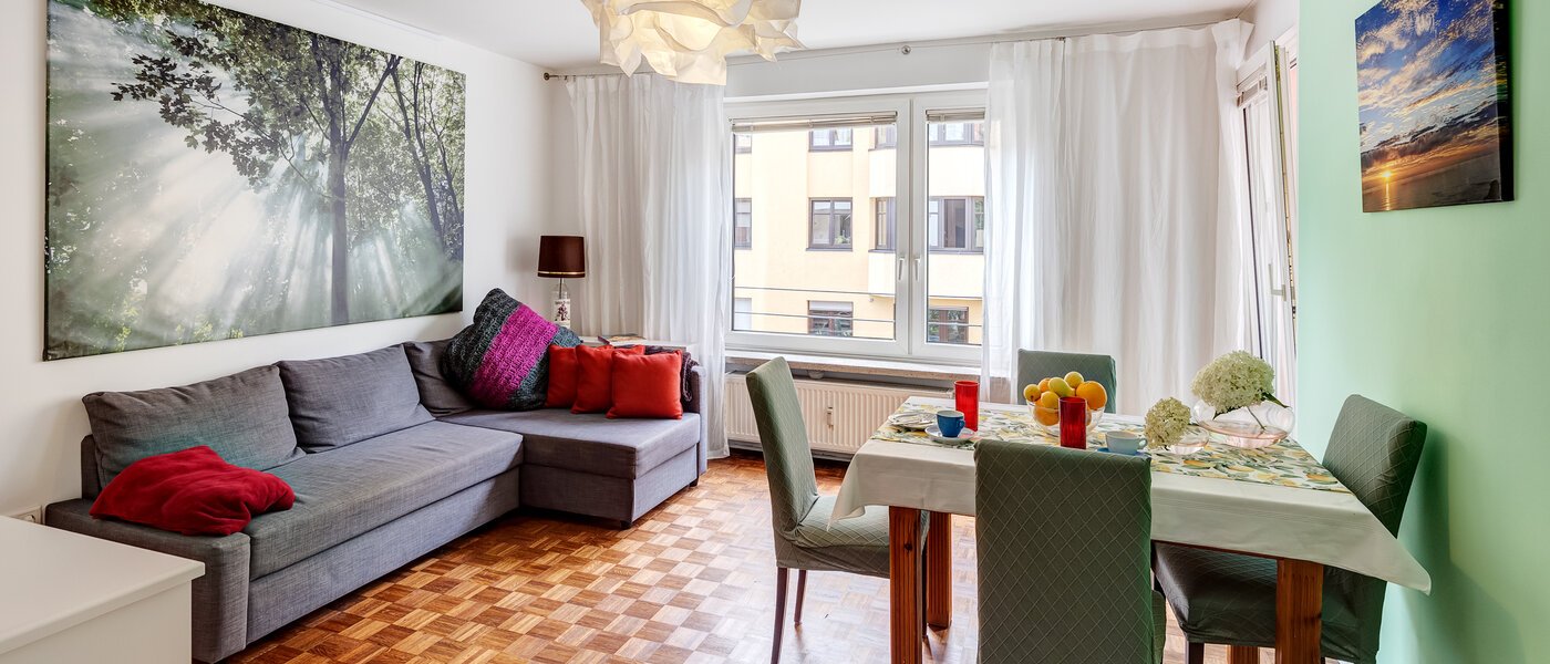 appartement München Schwabing-West 02 pièce à vivre 14090