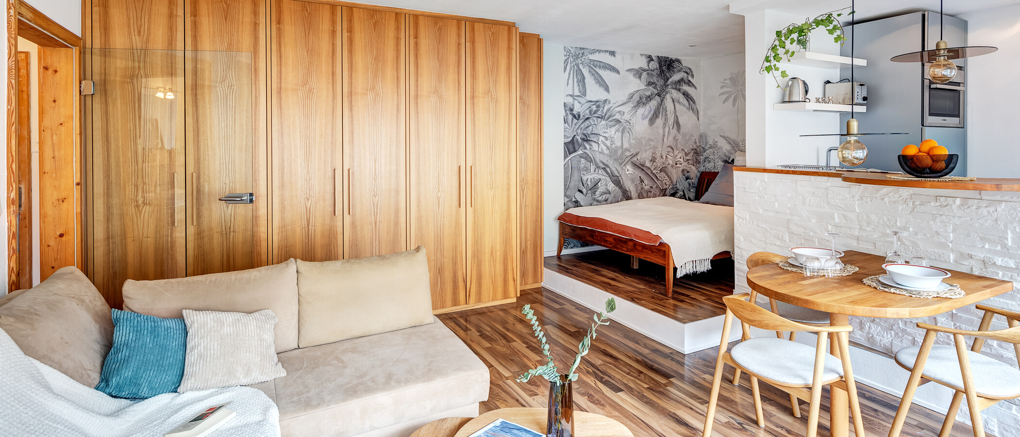 appartement München Schwabing-West 03 pièce à vivre 14098