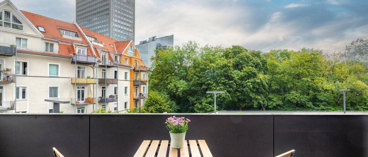 studio München Schwabing 02 balcon 14107