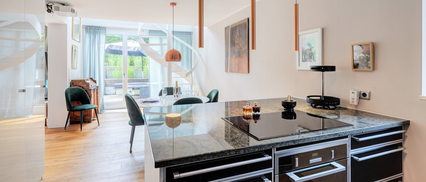 appartement style maisonnette München Solln 05 cuisine 14111