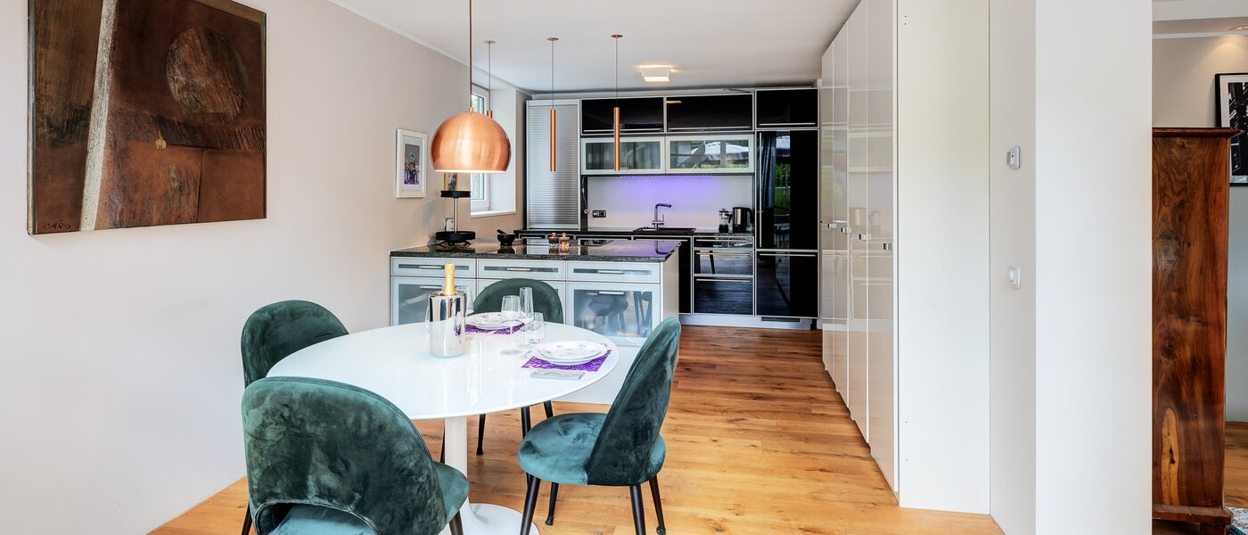 appartement style maisonnette München Solln 03 salle à manger 14111