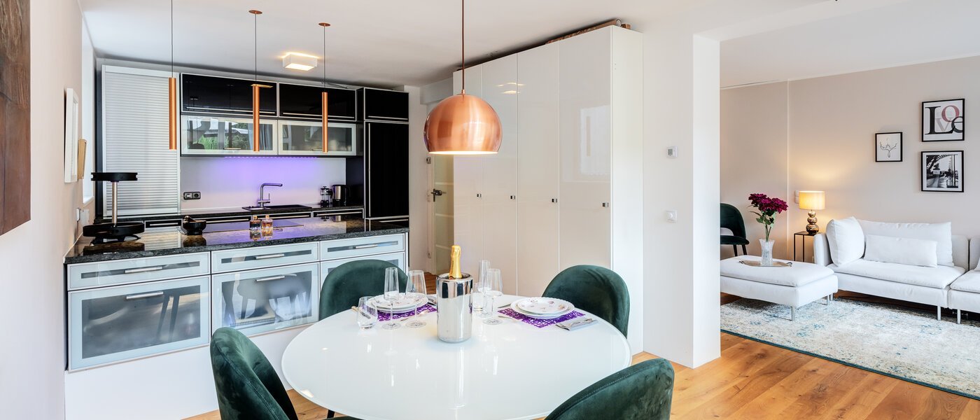 appartement style maisonnette München Solln 04 salle à manger 14111