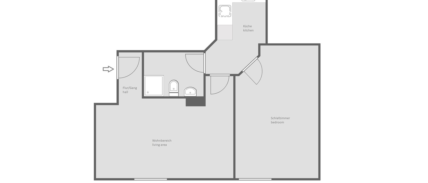 appartement Puchheim 01 plan d'étage 14118