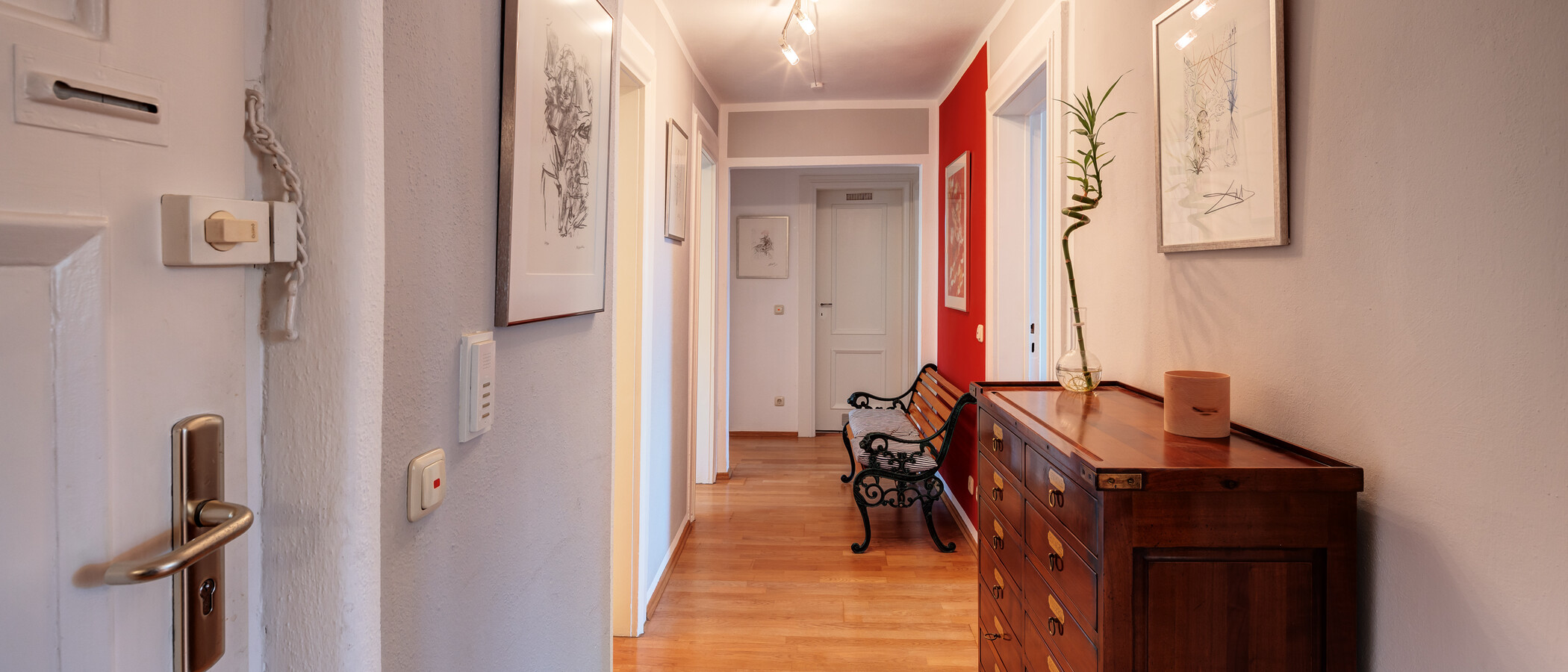 appartement sous les toits München Neuhausen 02 entrée/couloir 14119