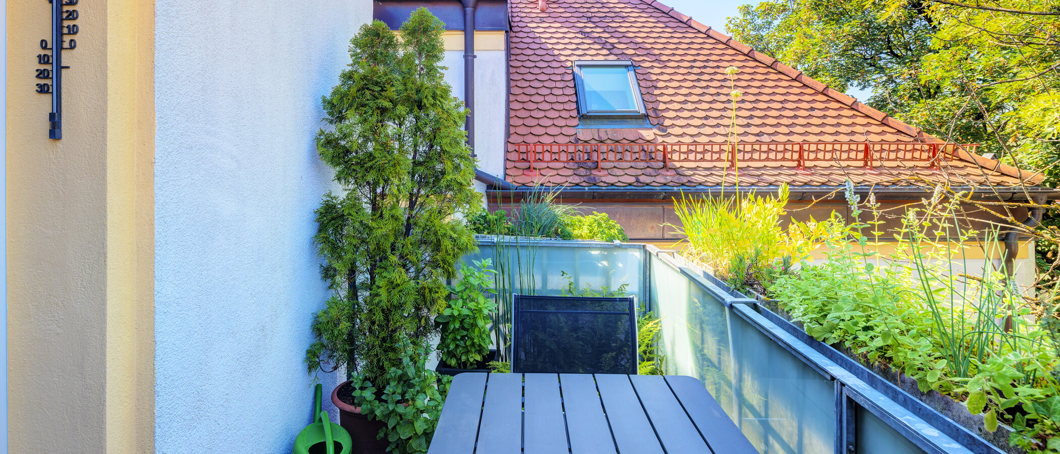 appartement sous les toits München Neuhausen 03 balcon 14119