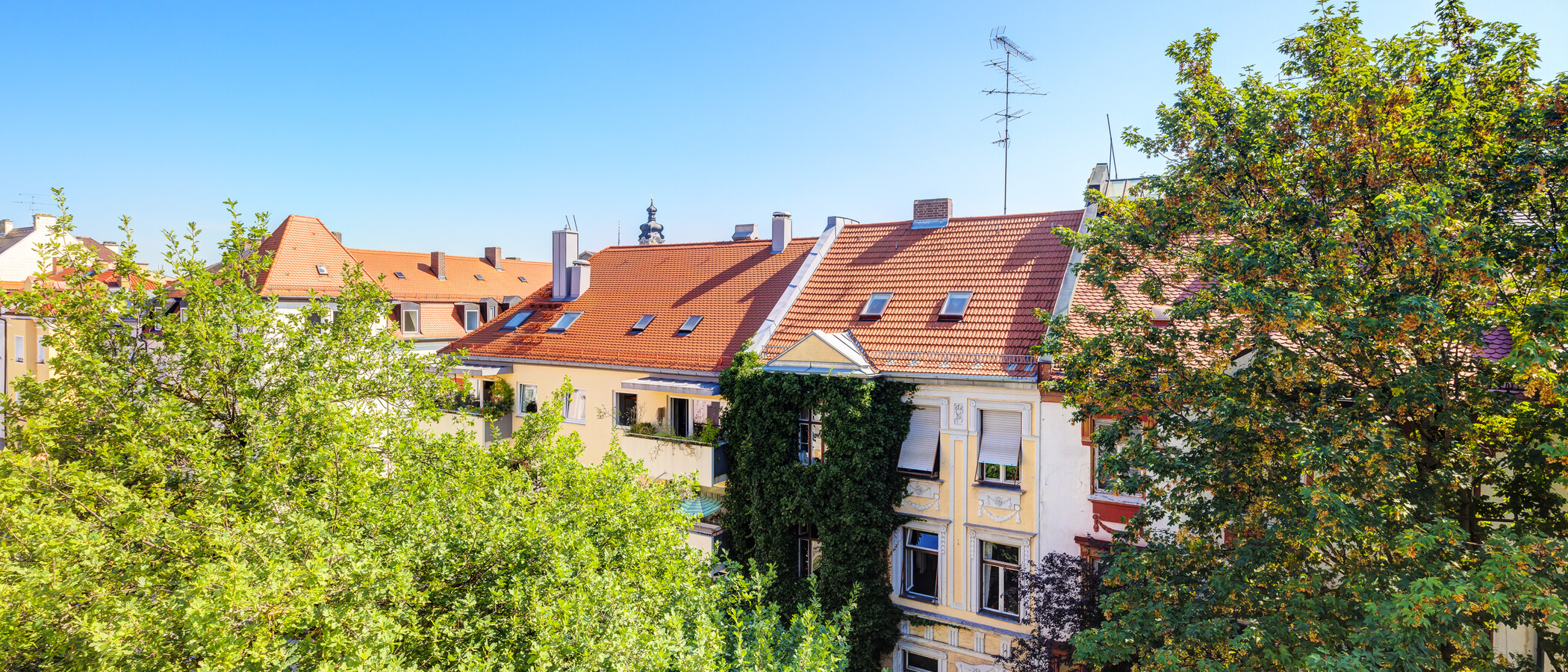 appartement sous les toits München Neuhausen 02 vue 14119