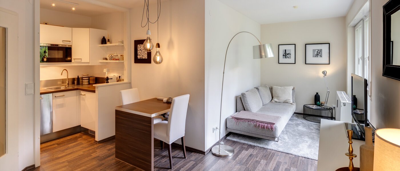 appartement München Schwabing-Nord (zw. Belgrad- & Leopoldstraße) 01 pièce à vivre 14138