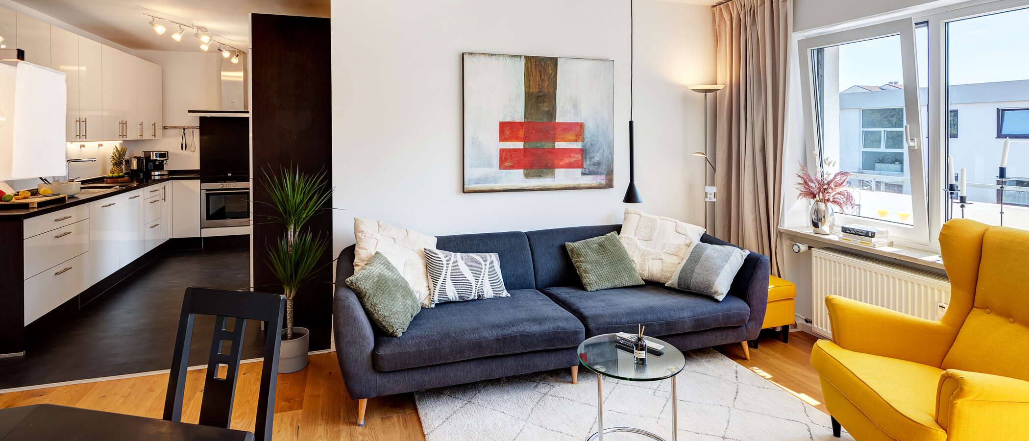 appartement München Fürstenried 04 pièce à vivre 14139