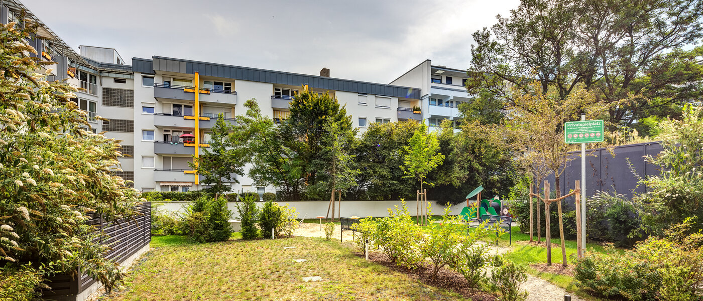 appartement München Untersendling 02 cour intérieure 14149