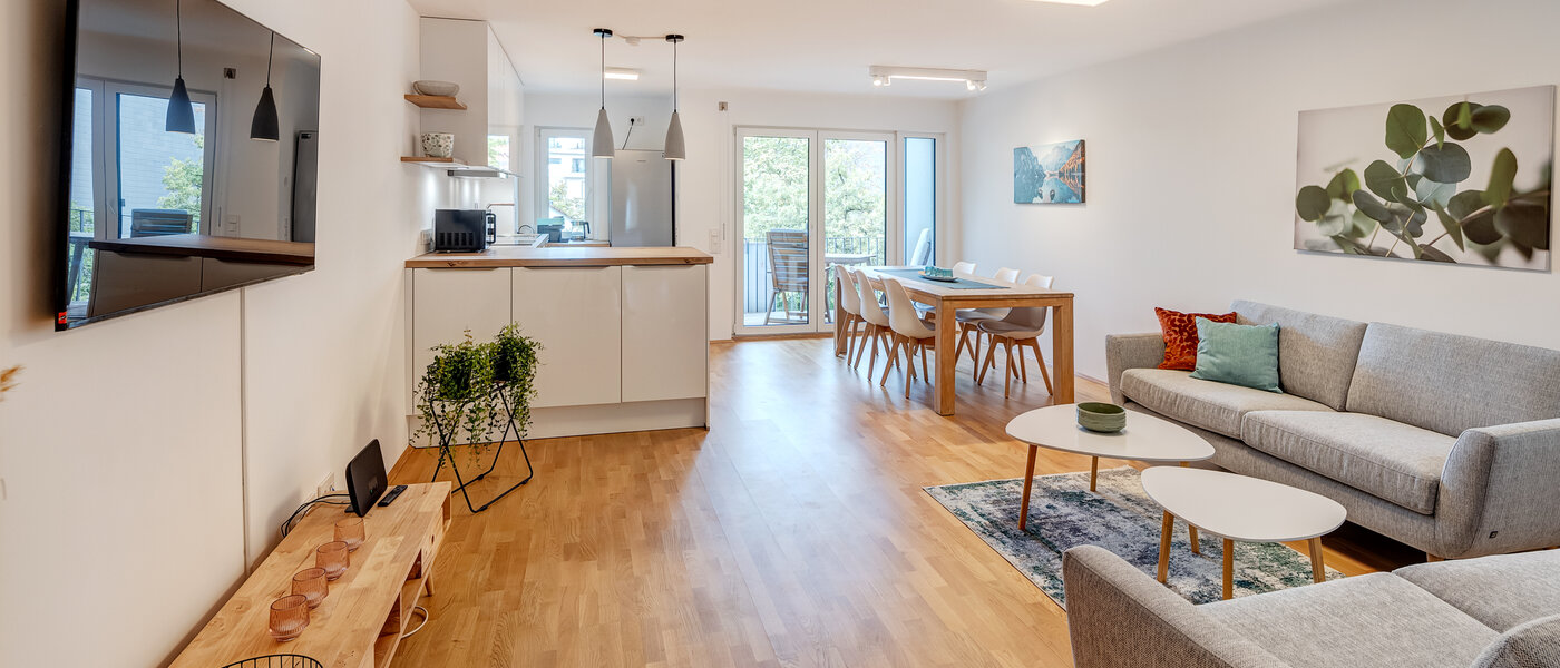 appartement München Untersendling 01 pièce à vivre 14149