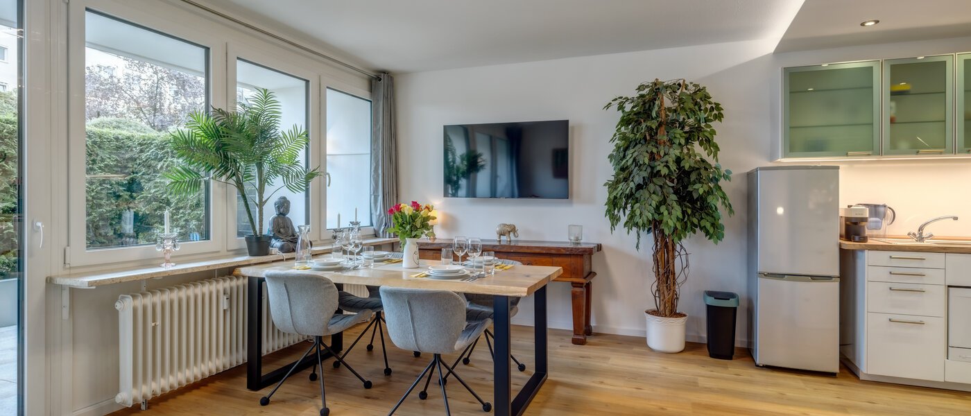 appartement München Mittersendling 04 pièce à vivre 14157