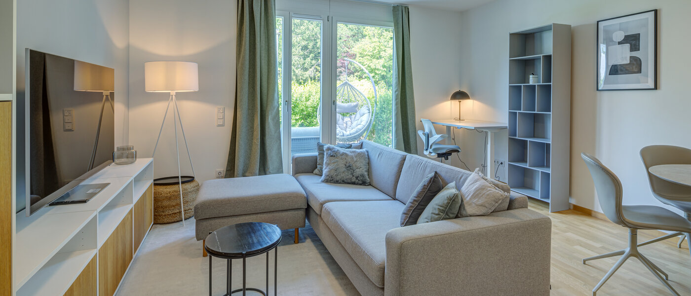 appartement München Obermenzing 02 pièce à vivre 14168