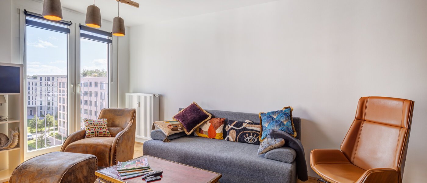 appartement München Obersendling 01 pièce à vivre 14169