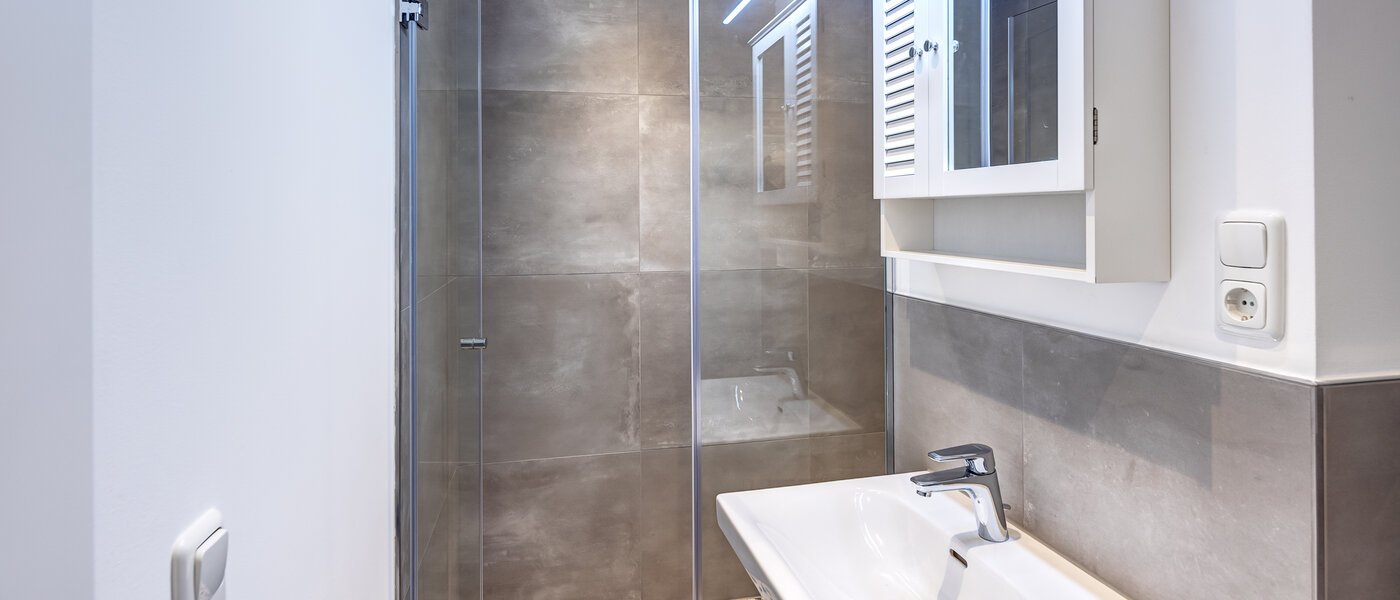 maison mitoyenne placée au milieu de la rangée Germering 01 2ème s. de bain 14170