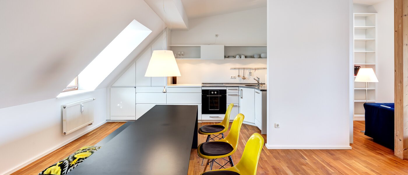 appartement sous les toits München Isarvorstadt 01 cuisine 14172