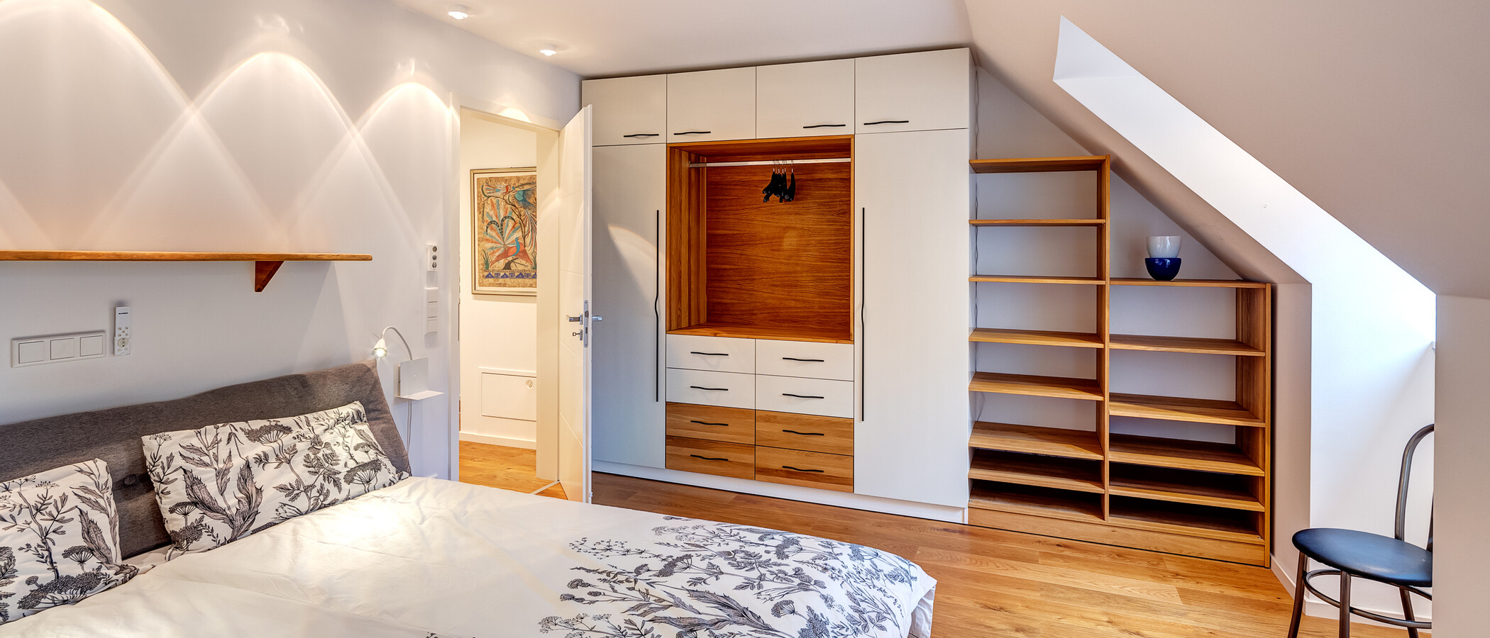 appartement style maisonnette München Solln 03 1ère chambre 14193