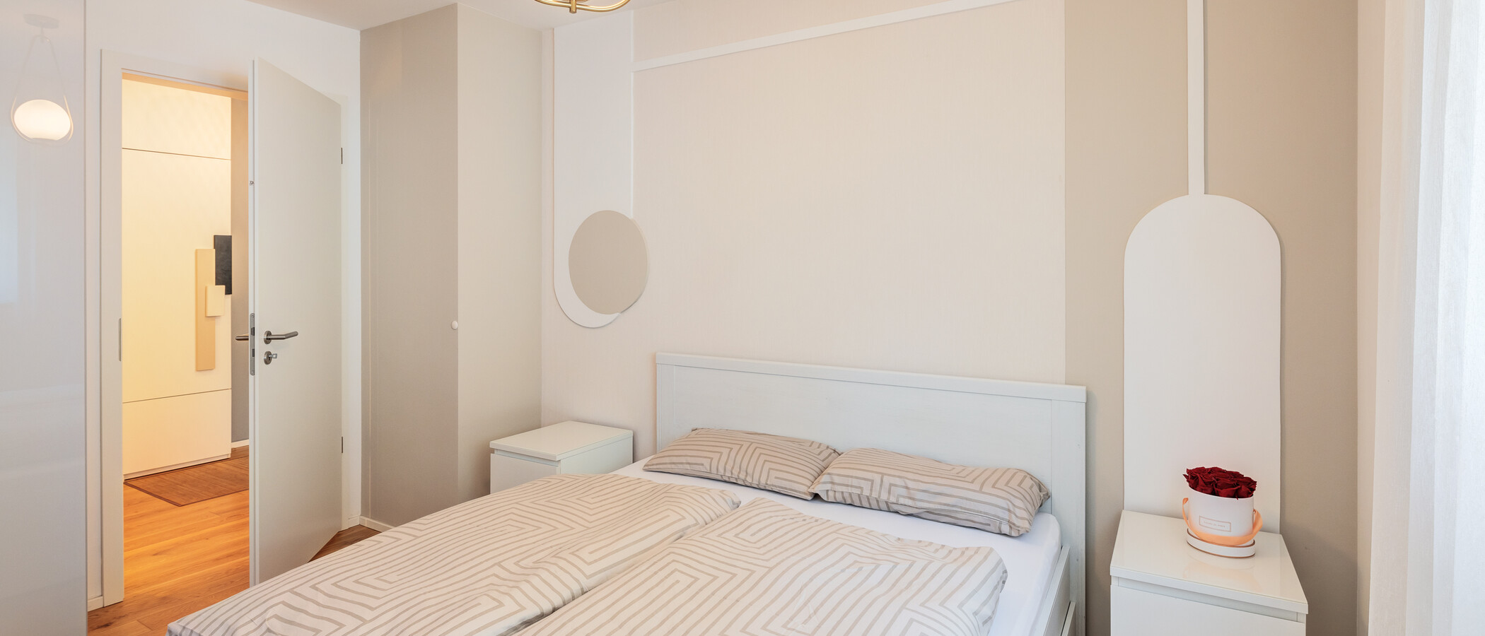 appartement avec jardin München Solln 01 1ère chambre 14197