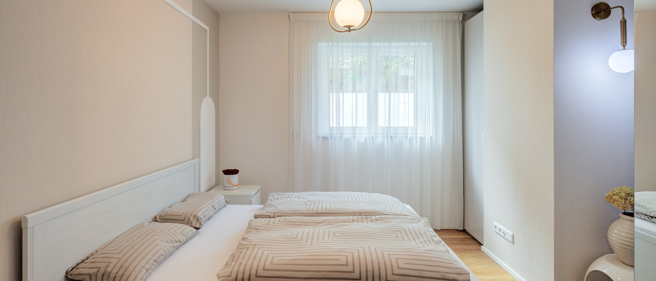 appartement avec jardin München Solln 02 1ère chambre 14197