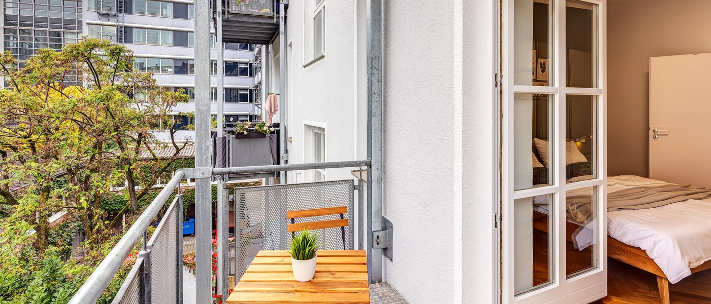 appartement München Maxvorstadt - Museumsviertel 01 balcon 14203