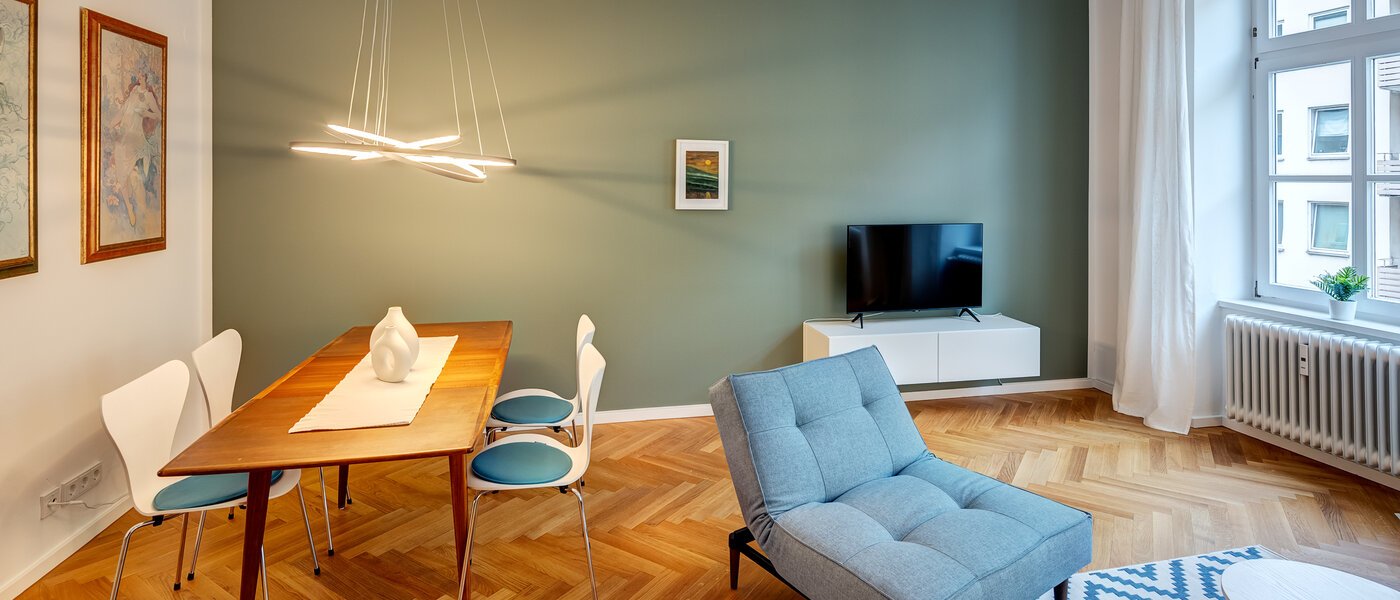 appartement München Maxvorstadt - Museumsviertel 02 pièce à vivre 14203