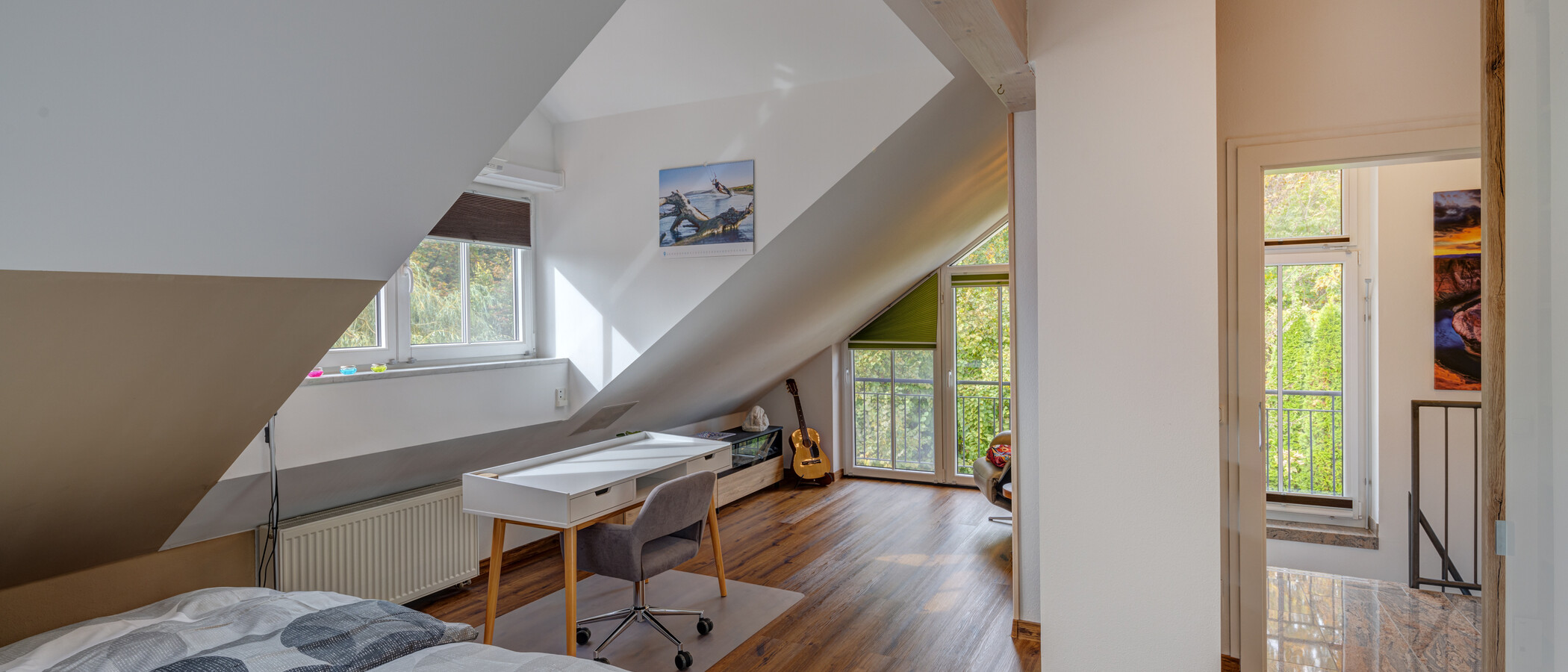 appartement sous les toits München Waldperlach 01 pièce à vivre 14206