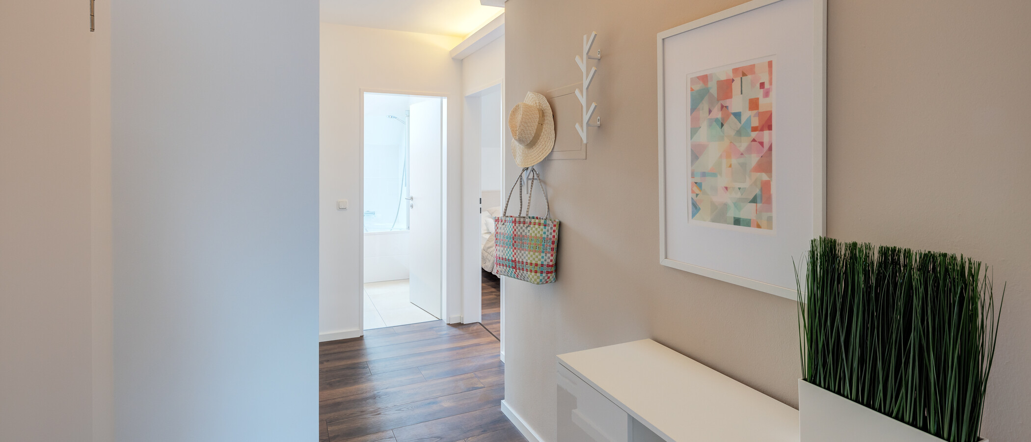 appartement avec terrasse sur le toit München Großhadern 01 entrée/couloir 14211