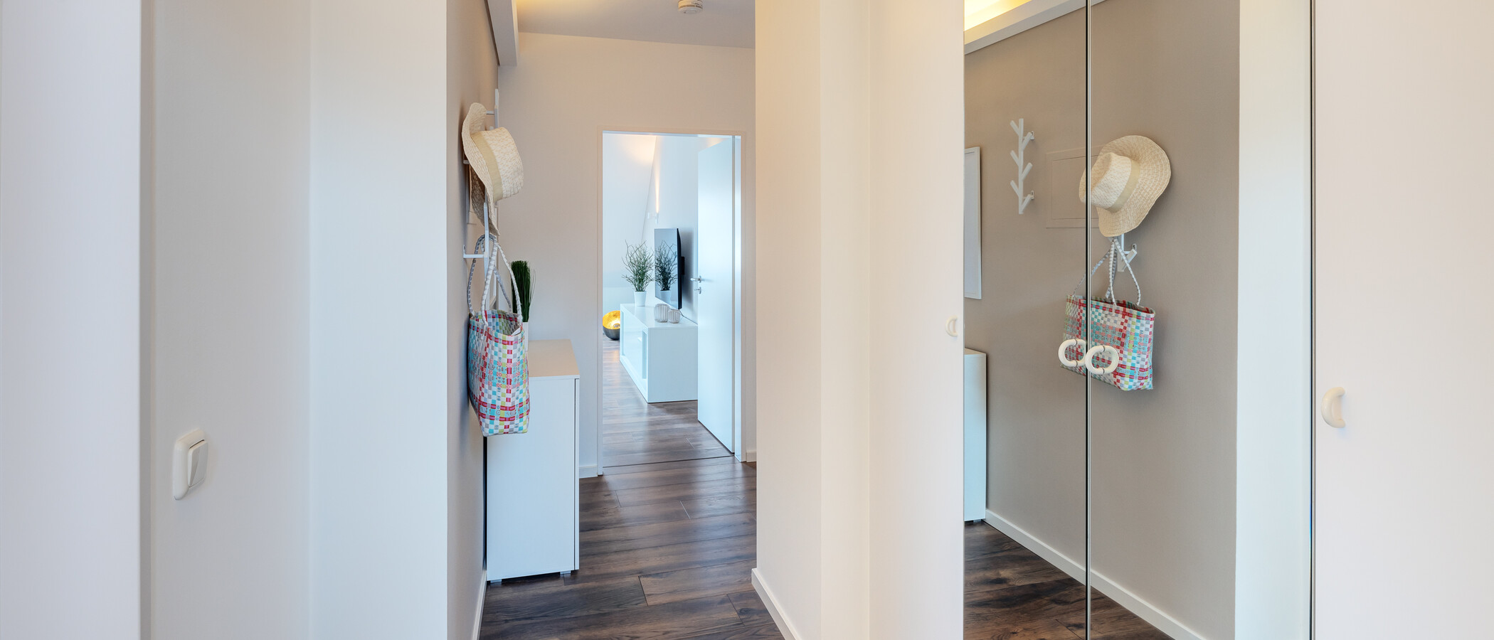 appartement avec terrasse sur le toit München Großhadern 03 entrée/couloir 14211