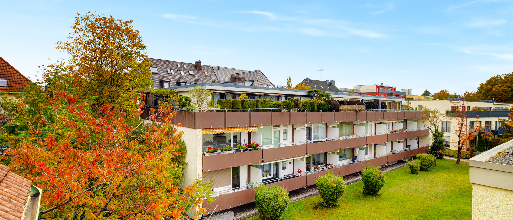 appartement avec terrasse sur le toit München Großhadern 01 vue 14211