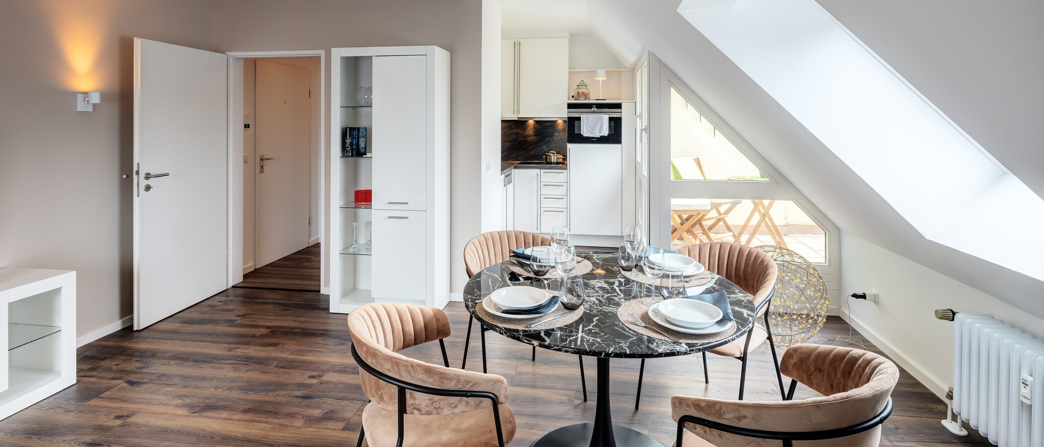 appartement avec terrasse sur le toit München Großhadern 03 pièce à vivre 14211