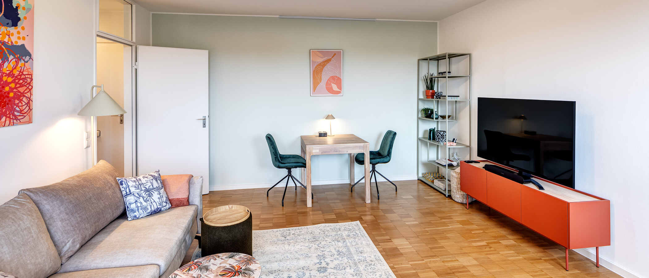 appartement München Schwabing (rechts der Leopoldstraße) 04 salle de séjour 14213