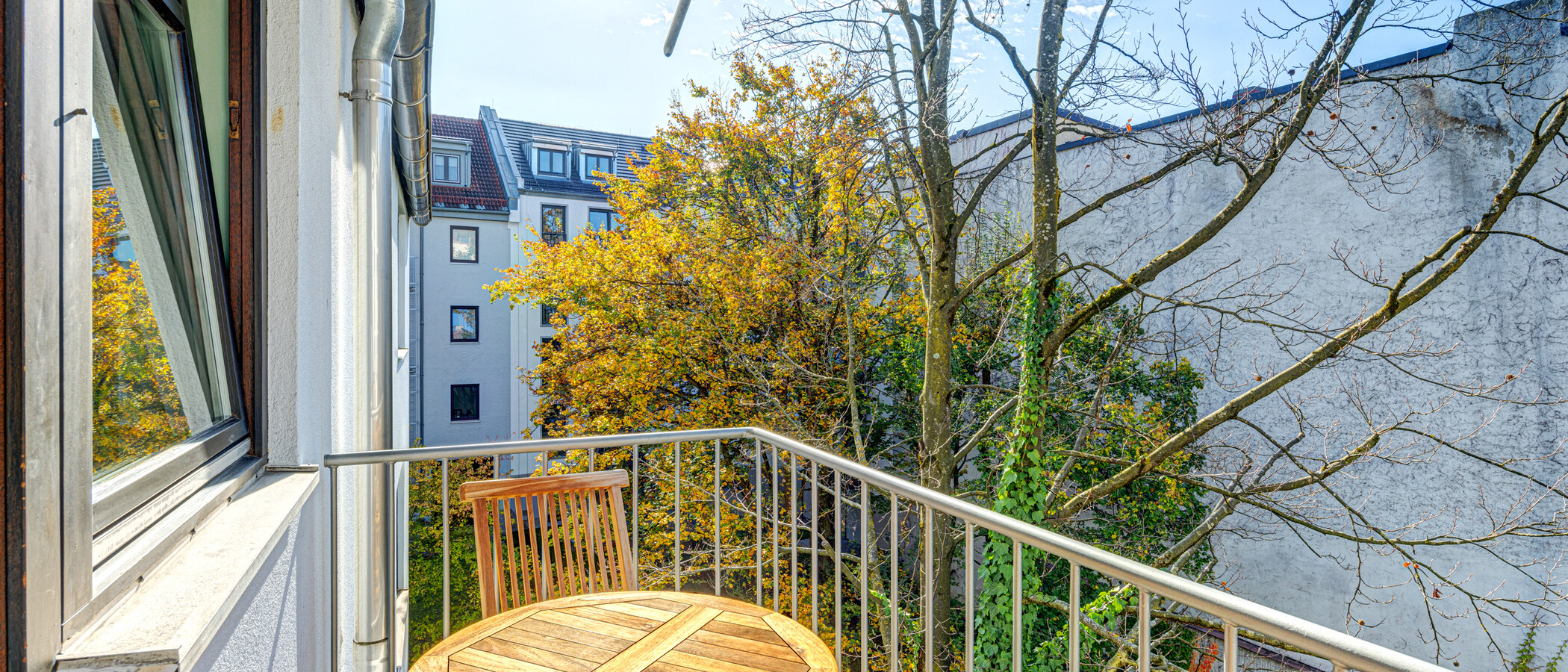 appartement München Schwanthalerhöhe 01 balcon 14233