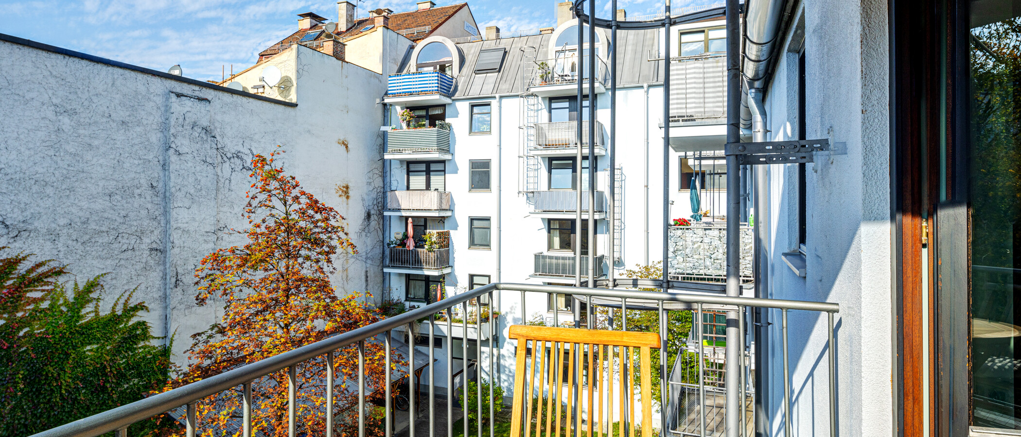 appartement München Schwanthalerhöhe 02 balcon 14233
