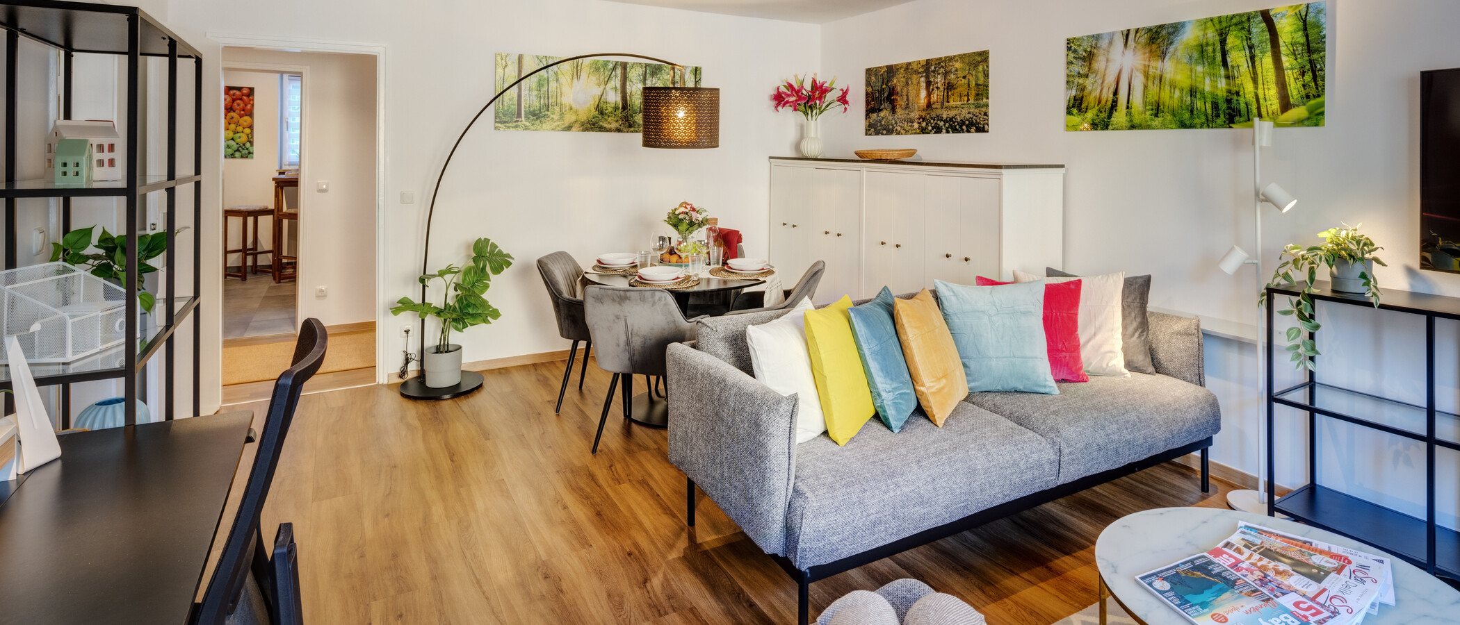 appartement München Lehel 01 pièce à vivre 14236