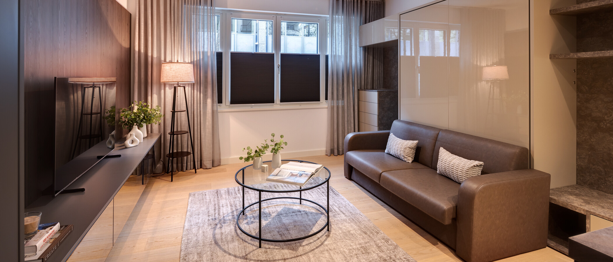 appartement München Maxvorstadt 01 pièce à vivre 14239