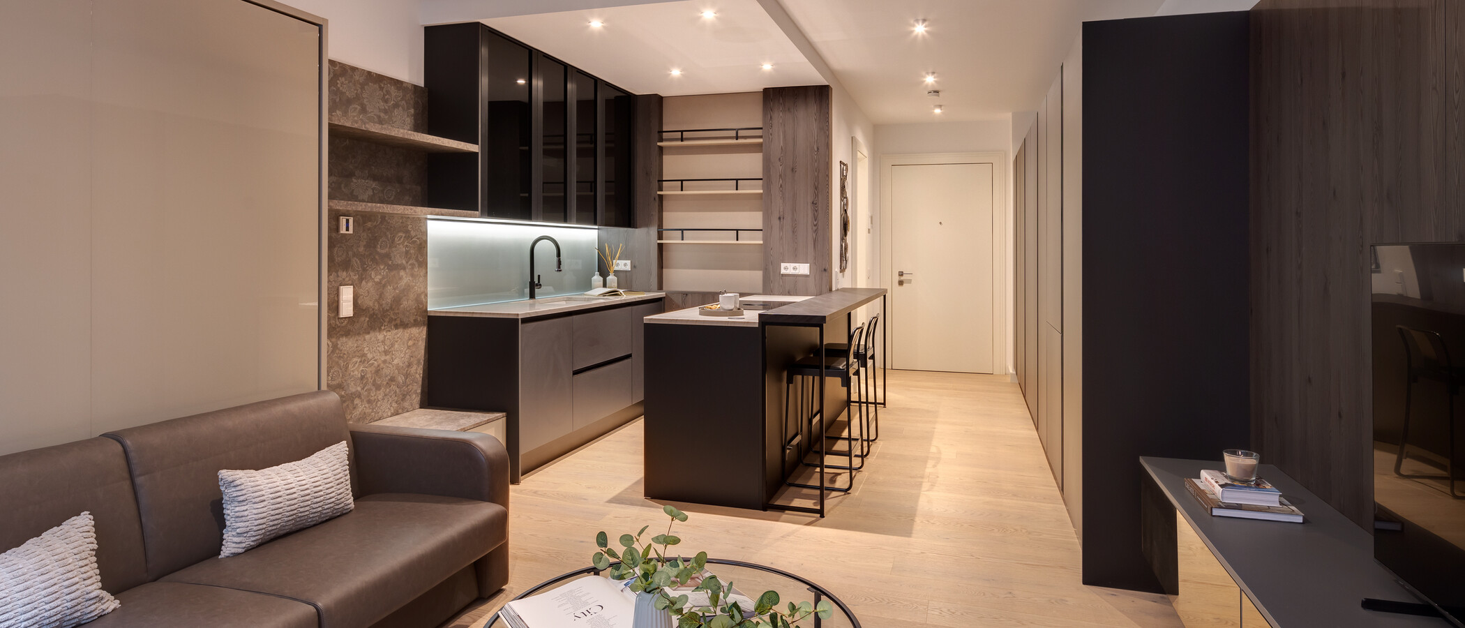appartement München Maxvorstadt 04 pièce à vivre 14239