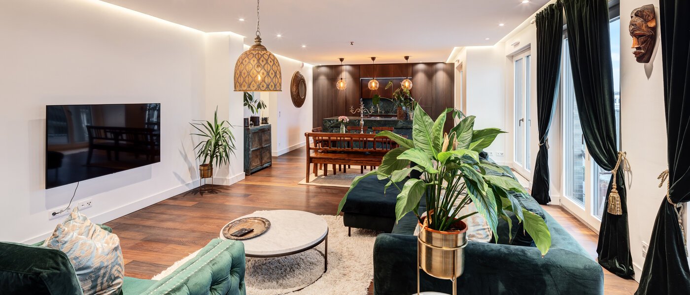 mansardé München Au 04 salle de séjour 14243