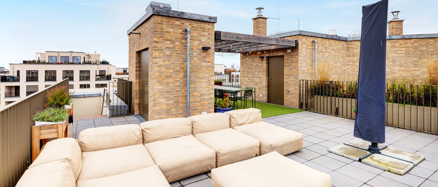 mansardé München Au 02 terrasse sur le toit 14243