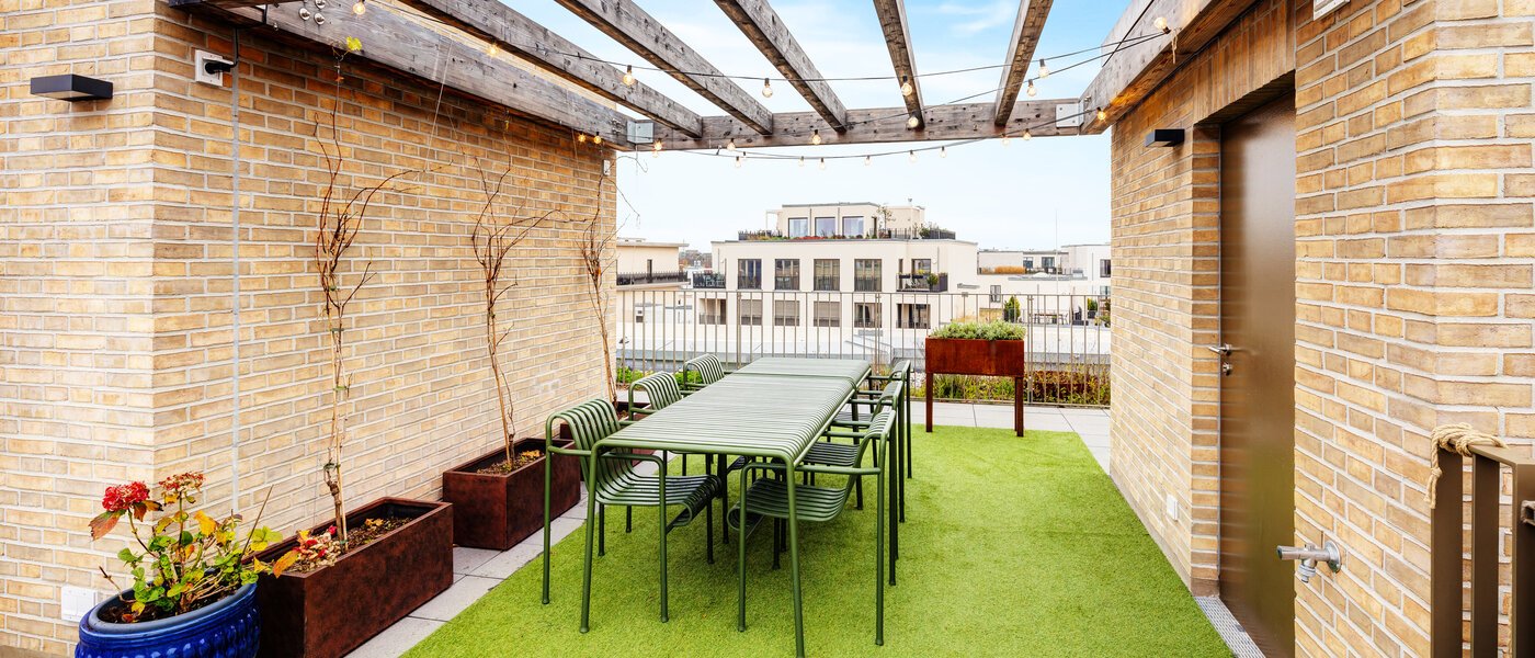 mansardé München Au 03 terrasse sur le toit 14243