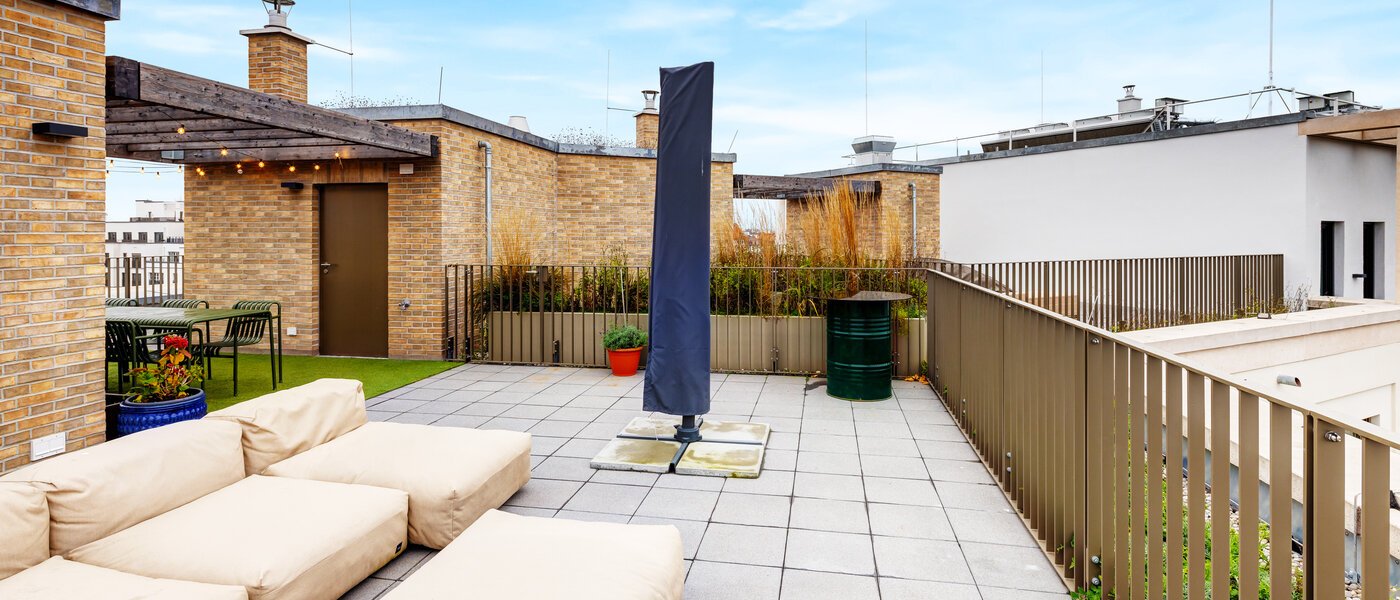 mansardé München Au 04 terrasse sur le toit 14243