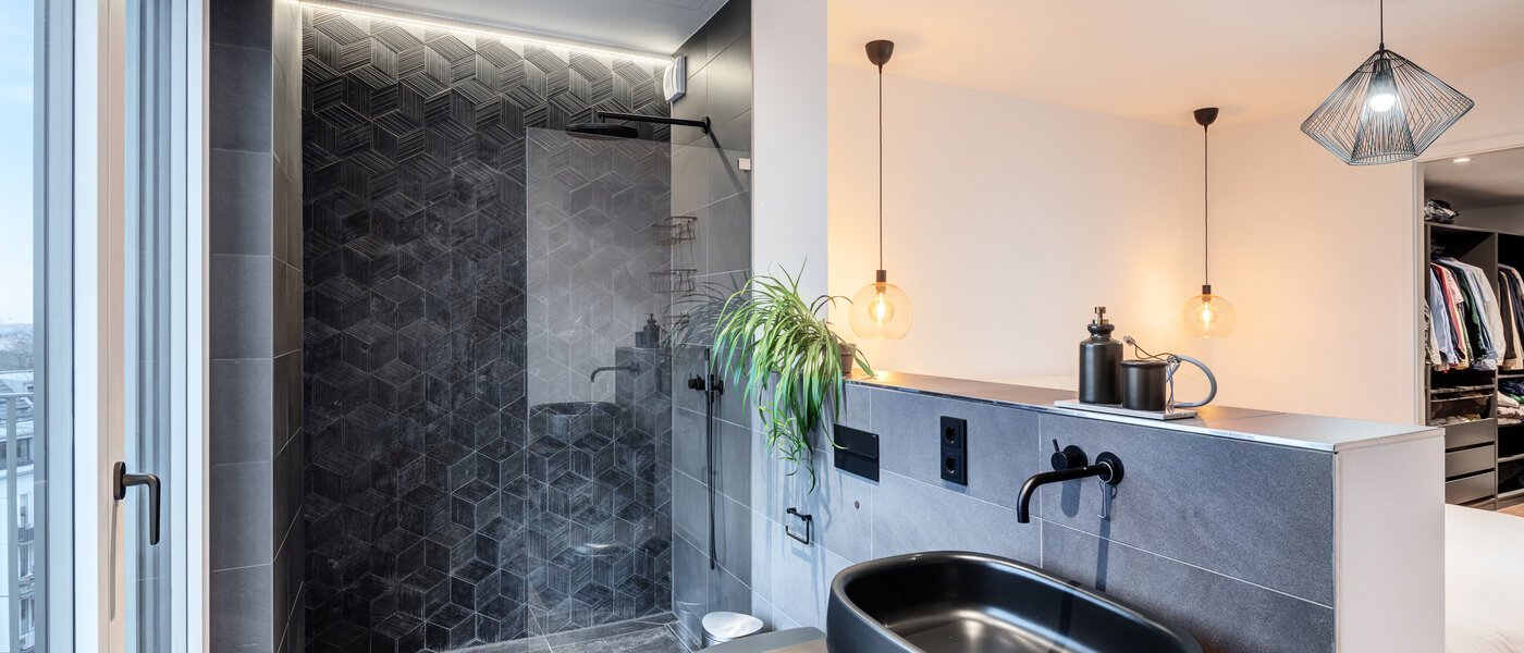 mansardé München Au 01 1ère salle de bain 14243