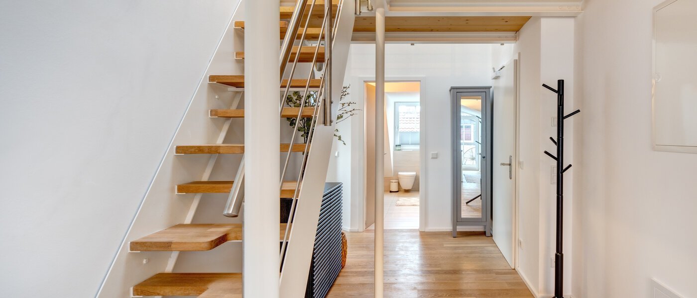 appartement sous les toits München Fasangarten 01 entrée/couloir 14268