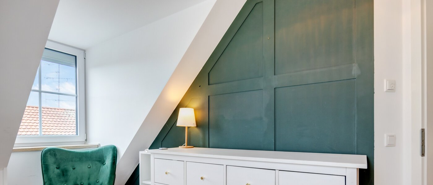 appartement sous les toits München Fasangarten 03 2ième chambre 14268