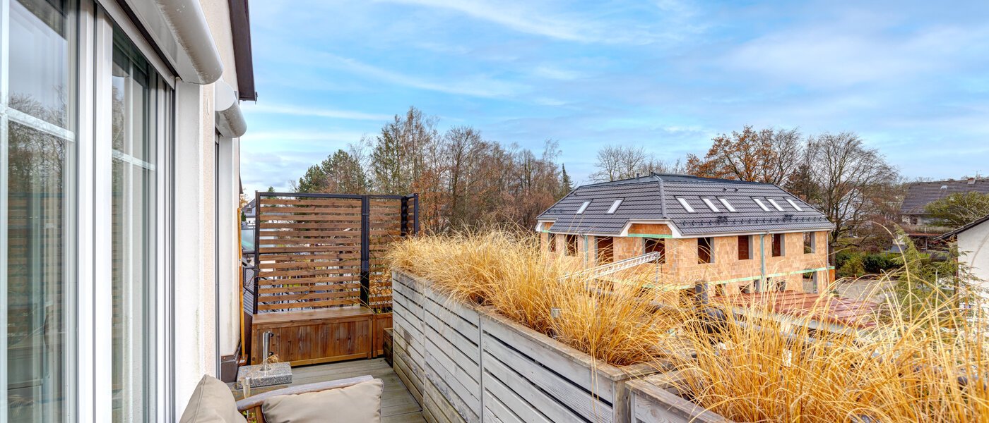 appartement sous les toits München Fasangarten 02 1ère balcon 14268