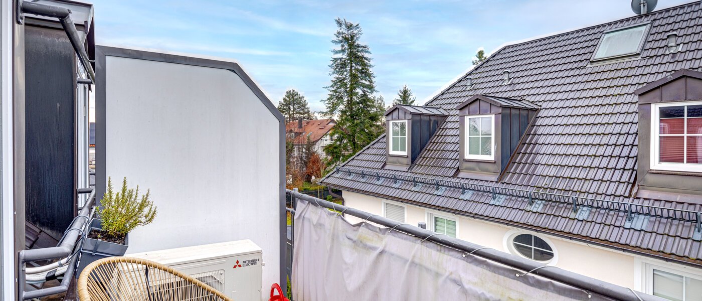 appartement sous les toits München Fasangarten 01 2e balcon 14268