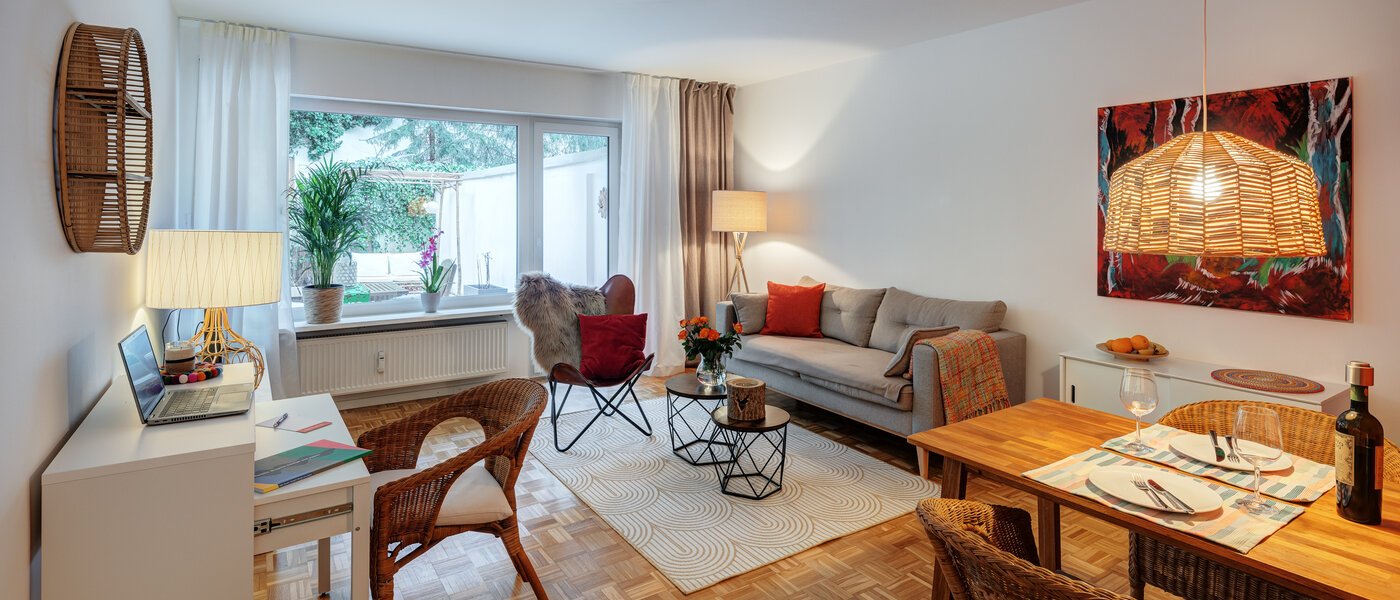 appartement München Solln 01 pièce à vivre 14271