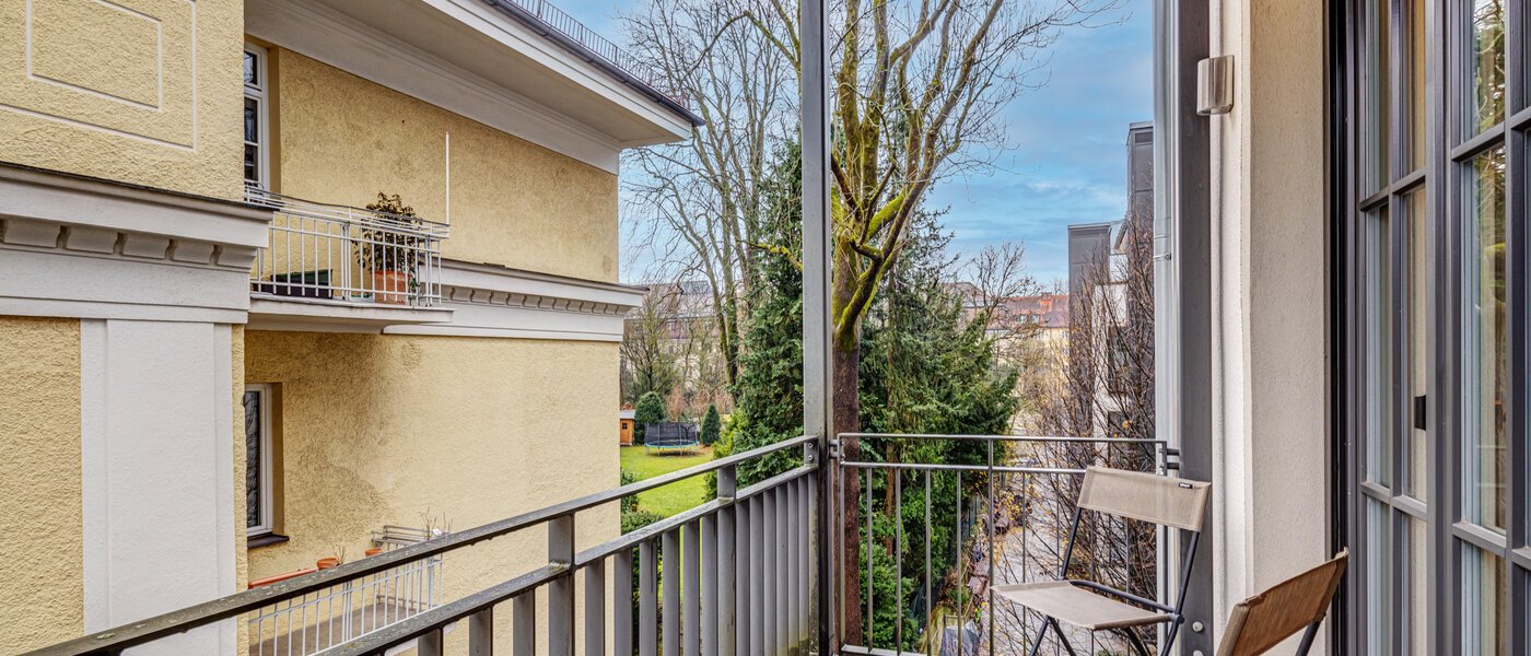 appartement München Altbogenhausen 01 balcon 14277