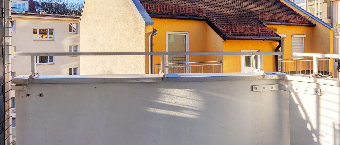 studio München Maxvorstadt - Universitätsviertel 01 balcon 14283